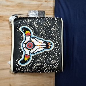 Black Montana West Crossbody Purse Western style purse